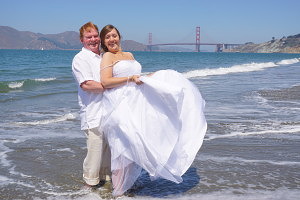 real,beach,wedding,san,francisco 