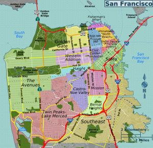 San Francisco,map,neighborhoods